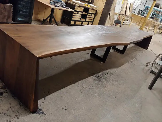 Wood Slab Conference Tables | Buffalo NY | Woodsman Design Studio