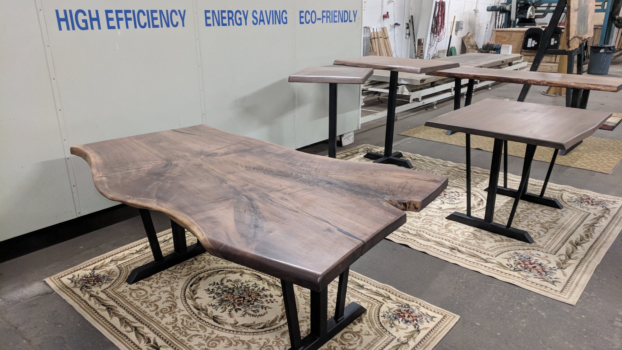 Wood Slab Tables | Walnut Tables | Woodsman Design Studio